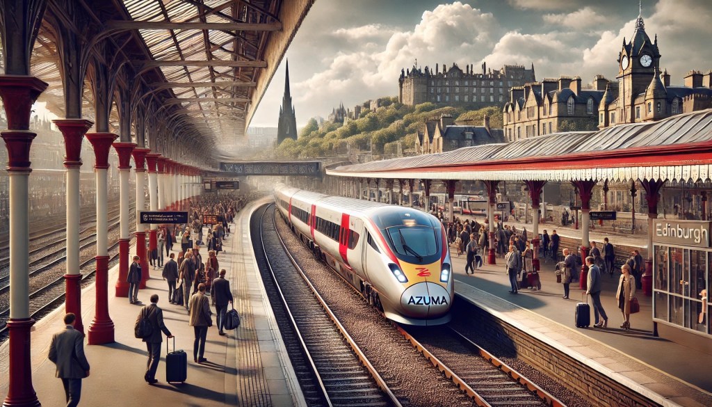 Day 3: our wonderful train ride from London to&nbsp;Edinburgh